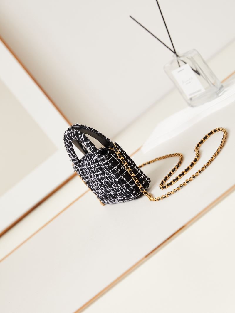 Ch**el top handle bags